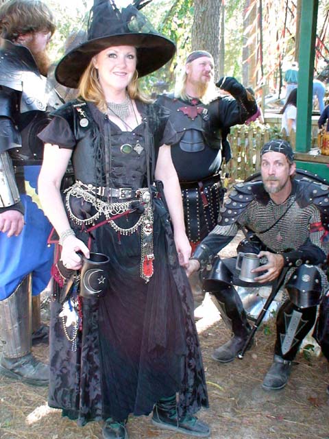 Luna and Wiccan came dressed as each other