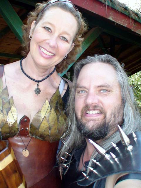 The mighty warrior couple