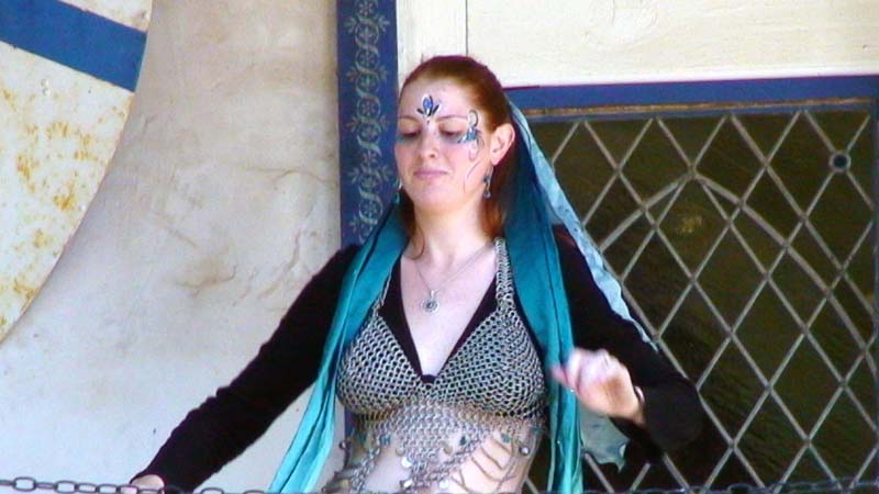 I bet you wish you could see the video!  She really can dance!