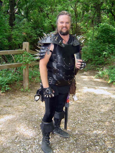 Cuthbert Debuts his armor at Scarby