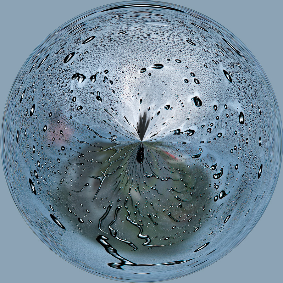 100829-017- Water on Waxed Glass