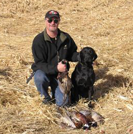 Michael & Sophie girl the Pheasant machine