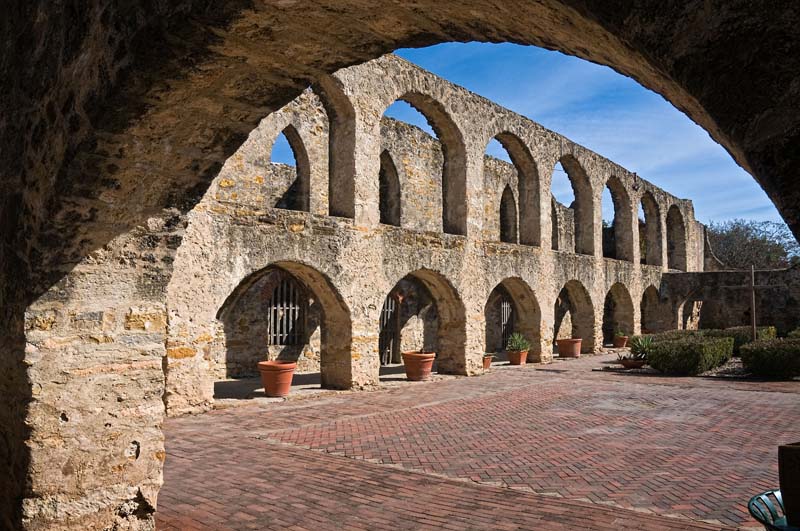 Courtyard of Mission San Jose