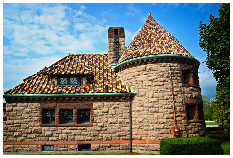 Guard house of a big mansion