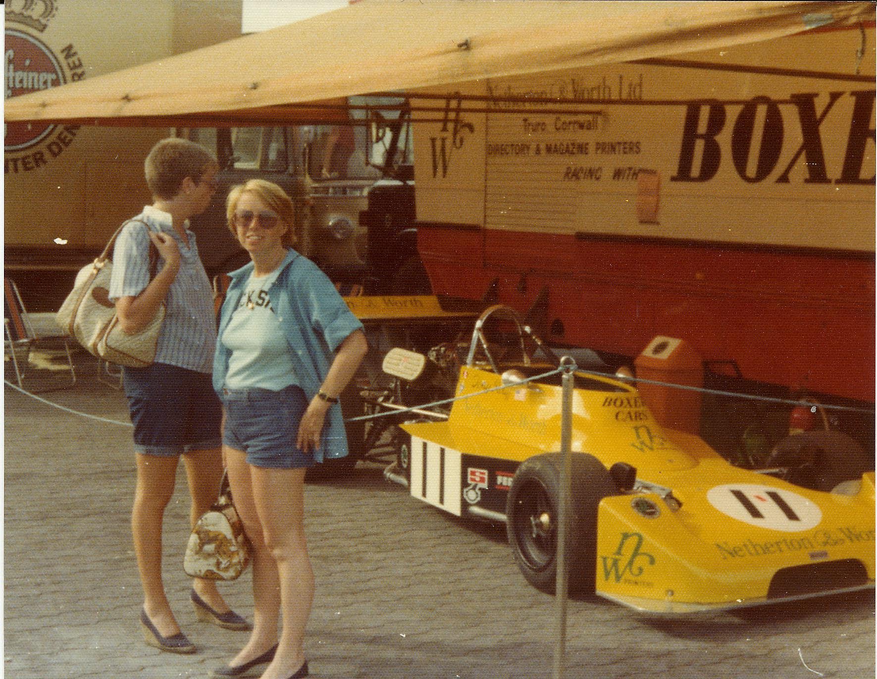 Anni and Kathy in Hockenheim Germany_approx 1976-1977.