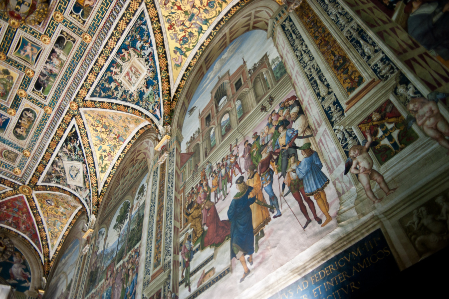 Piccolomini Library in the Siena Cathedral