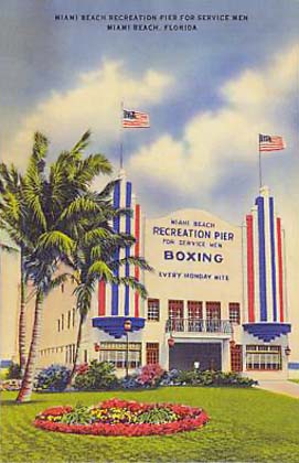1940s - recreation pier for servicemen on Miami Beach