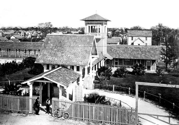 1920s - the Florida East Coast (FEC) railroad station in downtown Miami