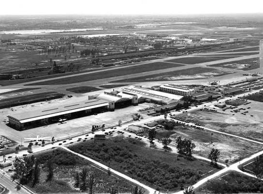 1950s - Eastern Air Lines hangars at Miami International Airport