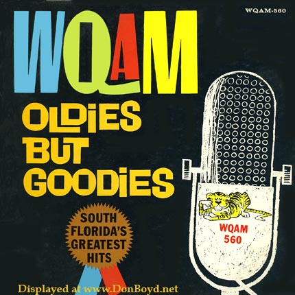 Mid 1960s - WQAM Oldies but Goodies record album front cover