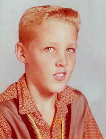 Robbin P. Learned at age 11 in 1962