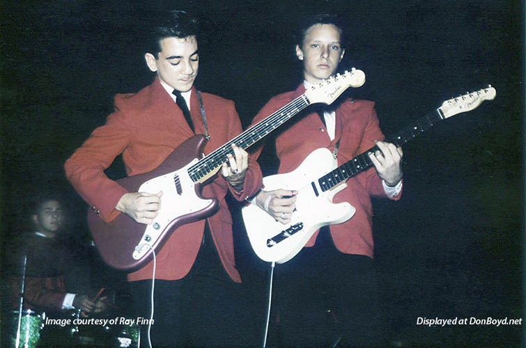 1961 or 1962 - The Vibrations playing on a flat bed truck at the original grand opening of Arbetter Hot Dogs (comments below)