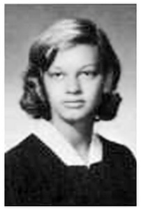 1966 - Dorothy Walling in her senior class photo for the Hialeah High Class of 1966