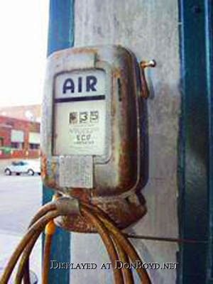 Air for free at gas stations