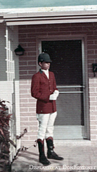 1970 - Duane Hattaway in his great HHS Marching Band uniform