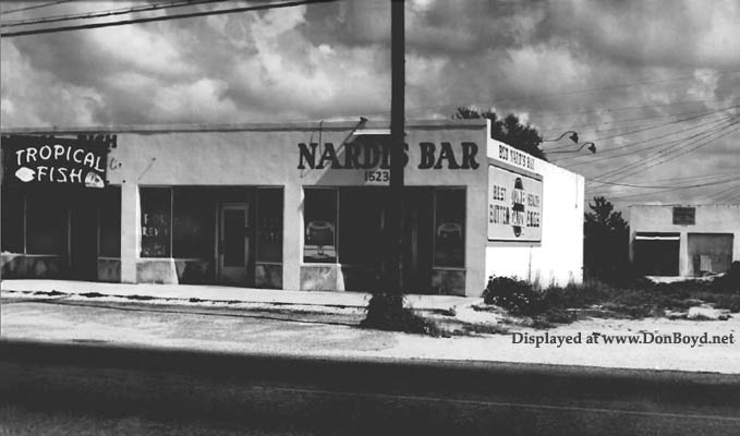 1951 - the Bud Nardis Bar at 1523 NW 79 Street, Miami