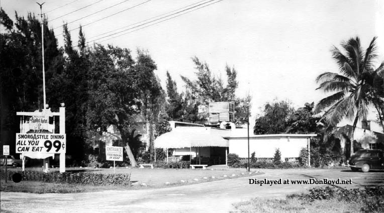 1961 - the Painted Horse Restaurant at 11495 Biscayne Boulevard, Miami