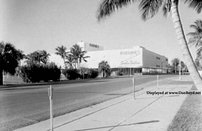 1953 - the new Burdines department store on Miami Beach