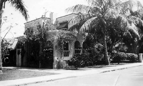 1930 - a home on Miami Beach, address unknown