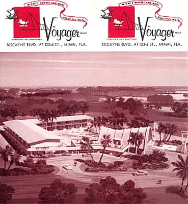 1960's - the Voyager Motel on Biscayne Boulevard and NE 123rd Street
