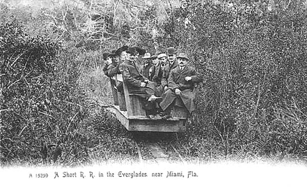 1900s - a short Everglades railroad