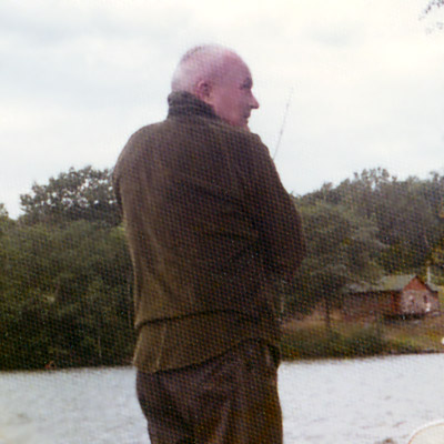 Early 70's - John M. C. Boyd fishing on Upper Rideau Lake