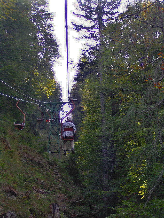 UP ON THE CHAIRLIFT