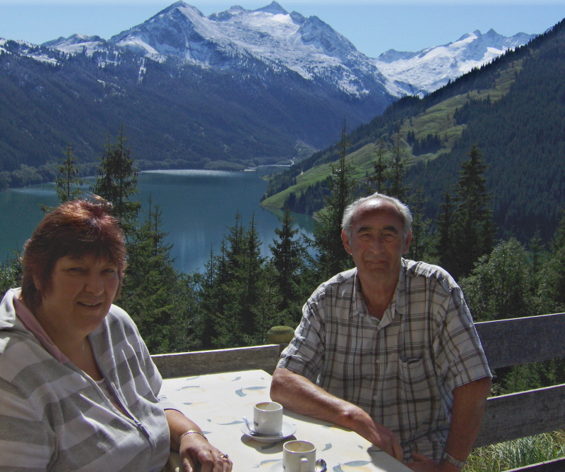DEREK & I ENJOY THE VIEW 2008