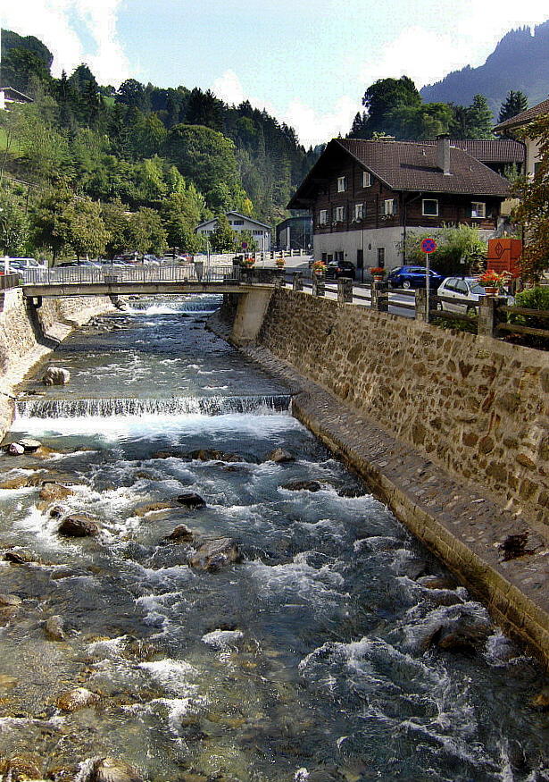 CASCADES THROUGH TOWN CENTRE