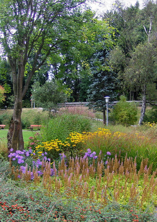 PARK FLOWER BEDS