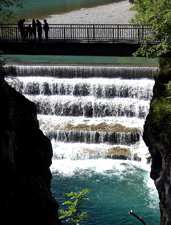  SILHOUETTES  AT LECH FALLS 