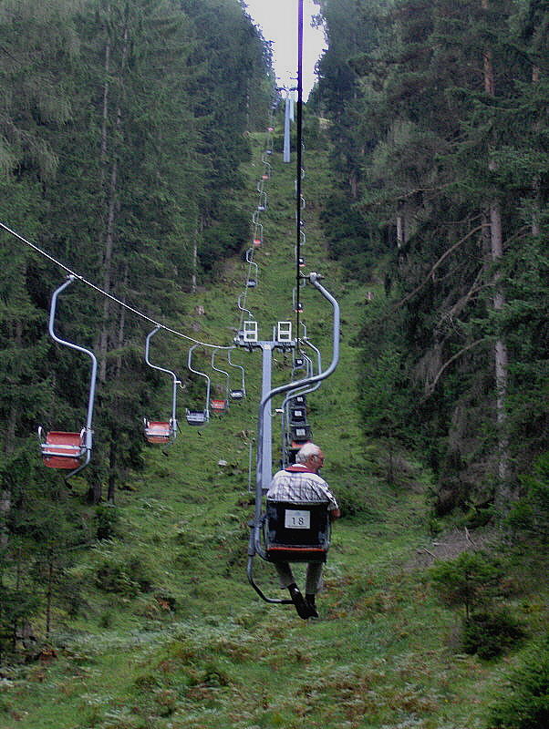 ON THE CHAIRLIFT