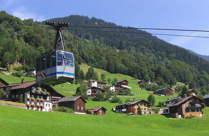 THE KRISTBERGBAHN CABLE CAR