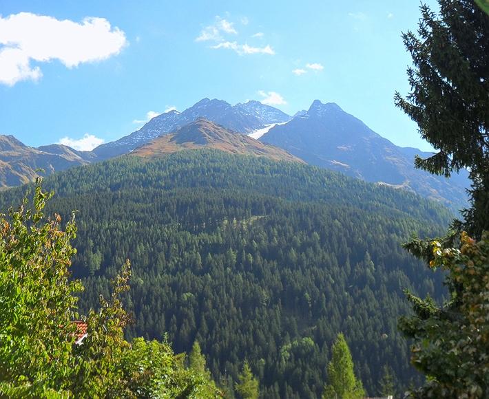 VIEW TOWARDS THE ARLBERG PASS