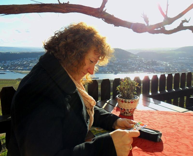 MANDY ON THE TERRACE