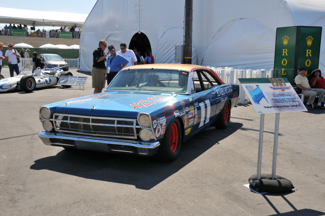 1967 Holman-Moody Ford Fairlane -- an exact recreation of Mario Andrettis 1969 Daytona 500 winner