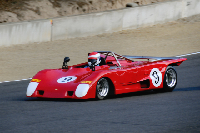 1972 Lola T-280 driven by former Indy 500 champion Bobby Rahal, who eventually finished second