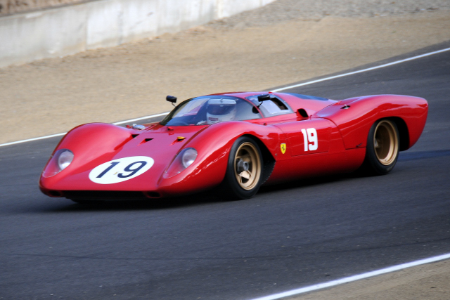 1968 Ferrari 312P driven by David Franklin