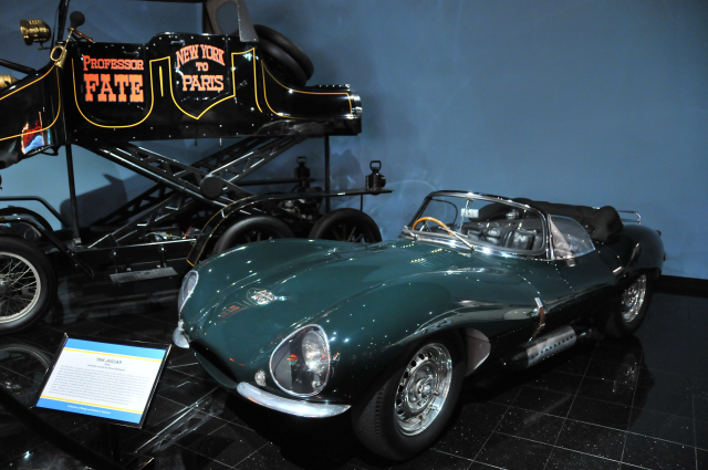 1956 Jaguar XKSS, one of 16 built, street version of D-Type race car, formerly owned by Steve McQueen