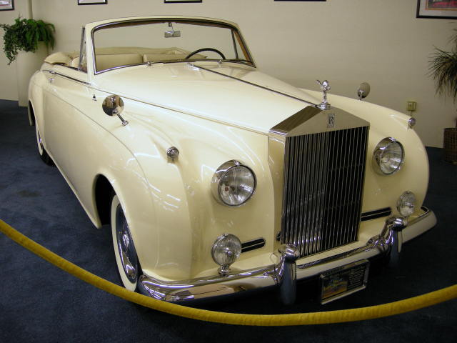 1959 Rolls-Royce Silver Cloud I Two-Seater Drophead Coupe by James Young, $1.25 million (WB)