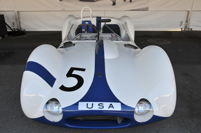 Dan Gurney and Stirling Moss won the 1960 Nurburgring 1000 km. race in this 1960 Maserati Tipo 61 Birdcage.