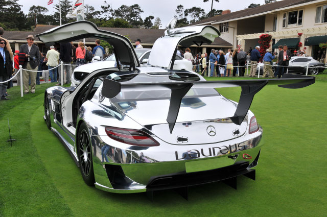 2011 Mercedes-Benz SLS AMG GT3, being developed for racing.