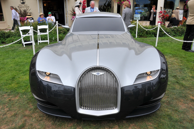 Morgan EvaGT Concept, with 3-liter, straight-six, twin-turbo BMW engine.