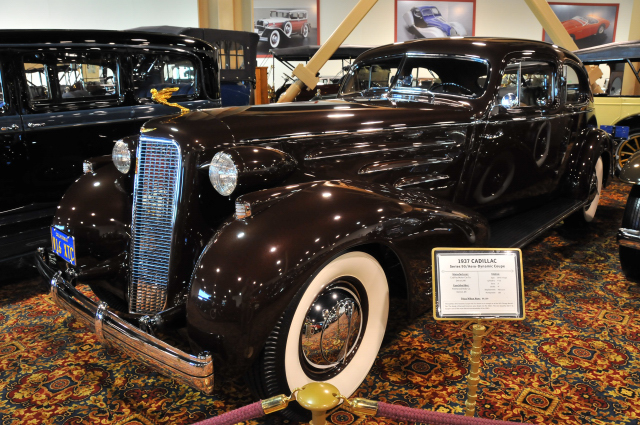 1937 Cadillac Series 90 Aero-Dynamic Coupe by Fleetwood (V-16)