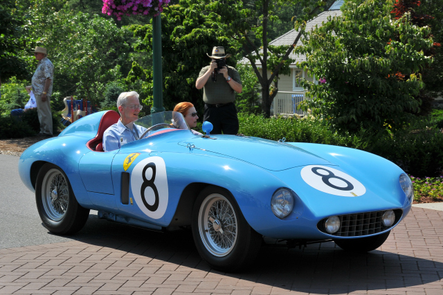 1955 Ferrari 500 Mondial Scaglietti Spyder Series II, owned by Rear Adm. & Mrs. Robert Phillips (ret.), Arlington, VA (4723)