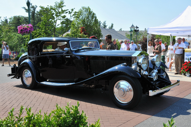 1933 Rolls-Royce Phantom II Continental Faux Cabriolet by Gurney Nutting, owners: Frank & Milli Ricciardelli, Neptune, NJ (4802)