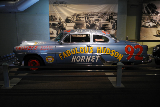Herb Thomas Hudson Hornet, early 1950s, on loan from Steve Newell, Lexington, MA (3222)
