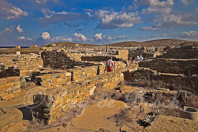The ruins at Delos