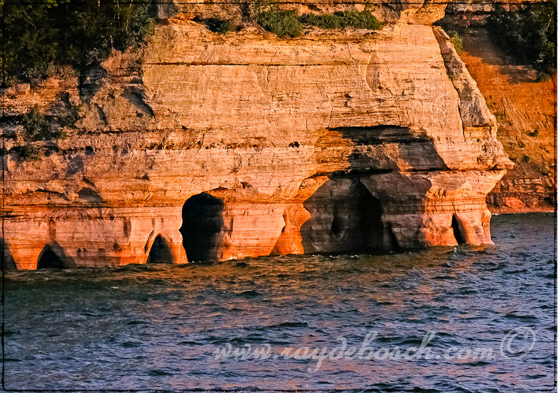 Sunset at Pictured Rocks, Upper Peninsula, MI