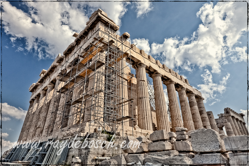 The Parthenon, built during the 5th Century, the Golden Age of Greece